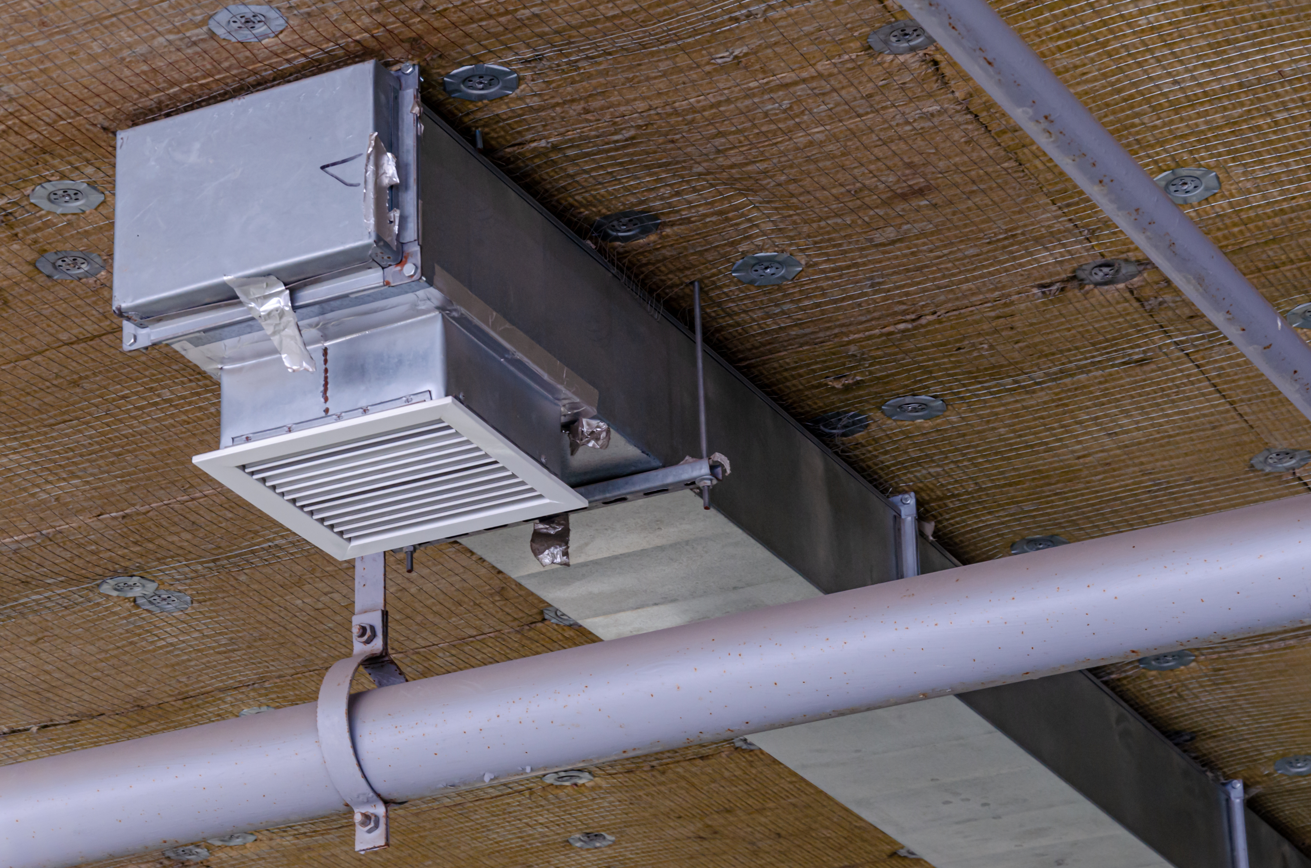 commercial HVAC duct insulation